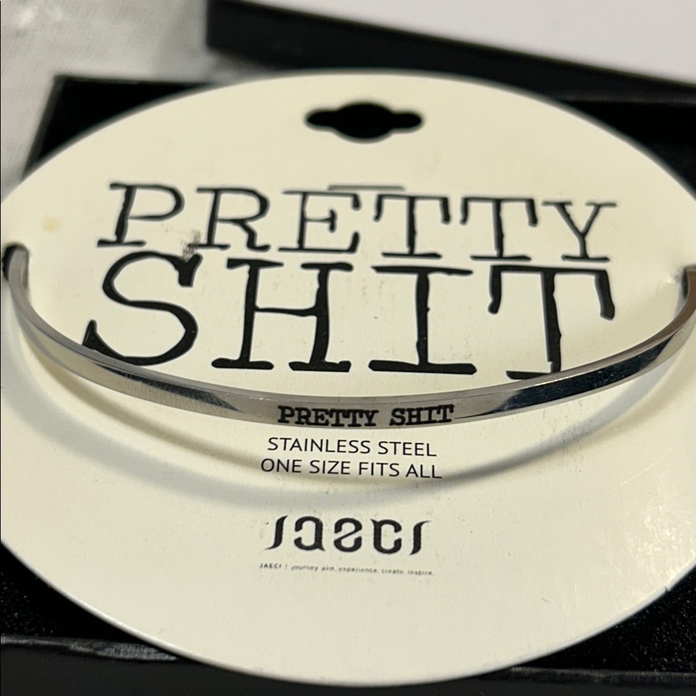 NWT Pretty Sh1t adjustable bracelet